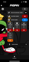 Load image into Gallery viewer, FiGPiN Looney Tunes Marvin The Martian #650 Artist PROOF AP Pin
