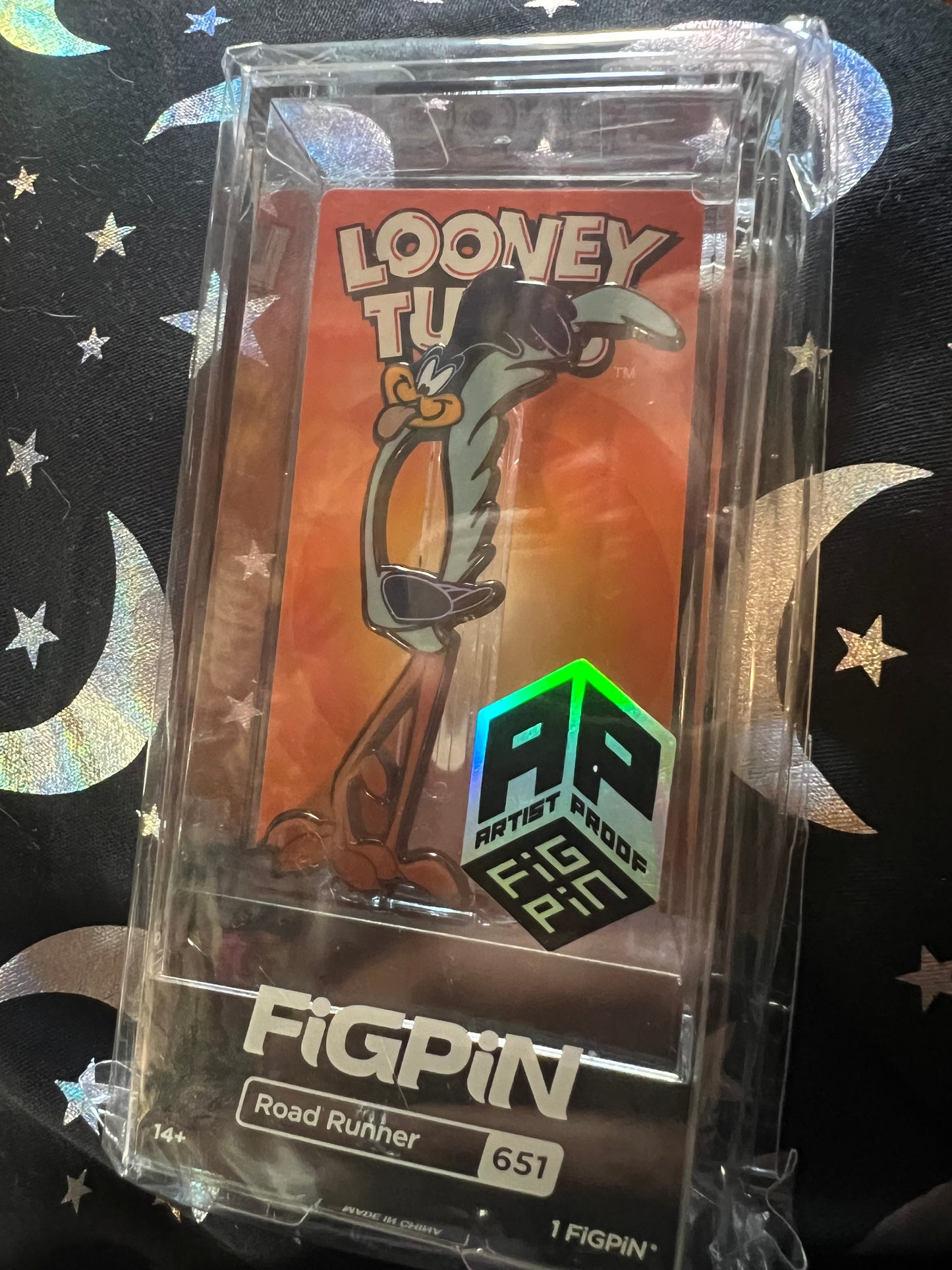 FiGPiN Looney Tunes Road Runner #651 Artist PROOF AP Pin