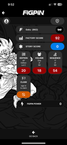 FiGPiN Goku #862 AP ARTIST PROOF Dragonball Metal Pin Exclusive GameStop