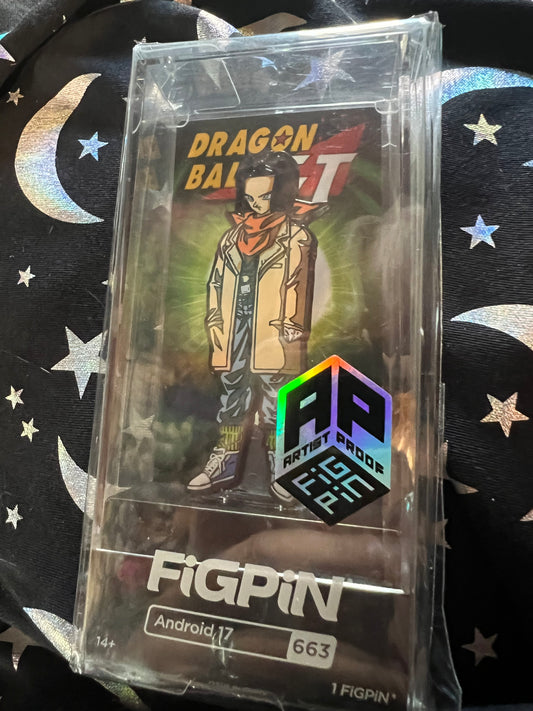 FiGPiN Android #663 AP ARTIST PROOF Dragonball GT Metal Pin