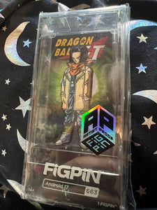 FiGPiN Android #663 AP ARTIST PROOF Dragonball GT Metal Pin