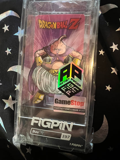 FiGPiN Buu #397 AP ARTIST PROOF Dragonball Z Metal Pin Exclusive Game Stop