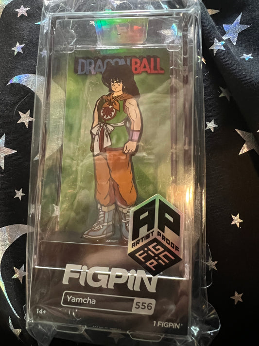 FiGPiN Yamcha #556 AP ARTIST PROOF Dragonball Metal Pin