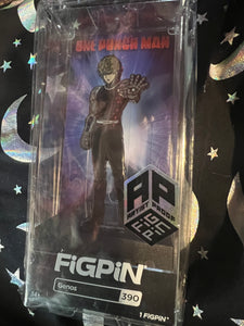 FiGPiN Genos #390 AP ARTIST PROOF One Punch Man Metal Pin