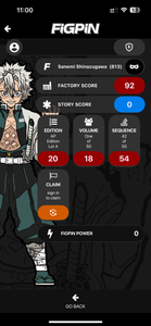 FiGPiN Demon Slayer Sanemi Shinazugawa #813 Ap Artist Proof