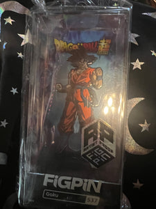 FiGPiN Goku #537 AP ARTIST PROOF Dragonball Super Metal Pin