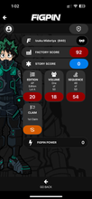 Load image into Gallery viewer, FiGPiN My Hero Academia World Hero Izuku Midoriya #840 Ap Artist Proof
