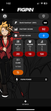Load image into Gallery viewer, FiGPiN My Hero Academia Denki Kaminari Halloween #591 Ap Artist Proof Exclusive
