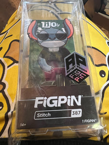 FiGPiN Disney Lilo & Stitch Traveling Stitch #387 Limited Edition Ap Artist Proof