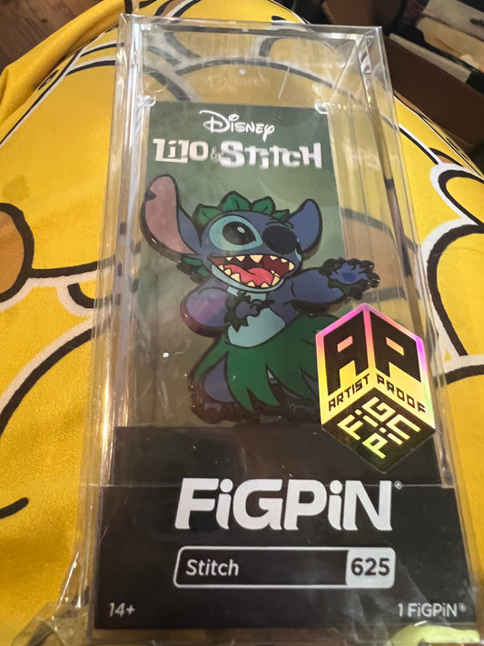 Disney FiGPiN Lilo and Stitch Stitch Pin #625 Locked Artist Proof Ap