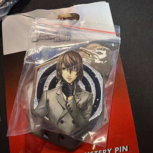 The Phantom Thieves Pt 2 Blind Bag Persona 5 Royal Goro Akechi Pin Zen Monkey