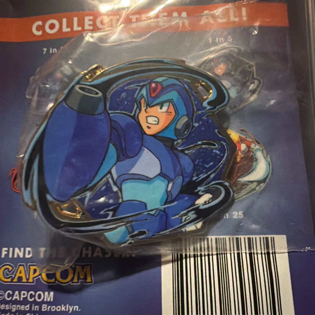 Mega Man X Enamel Pin Blind Bag Series Official Capcom Mystery Lapel B ...