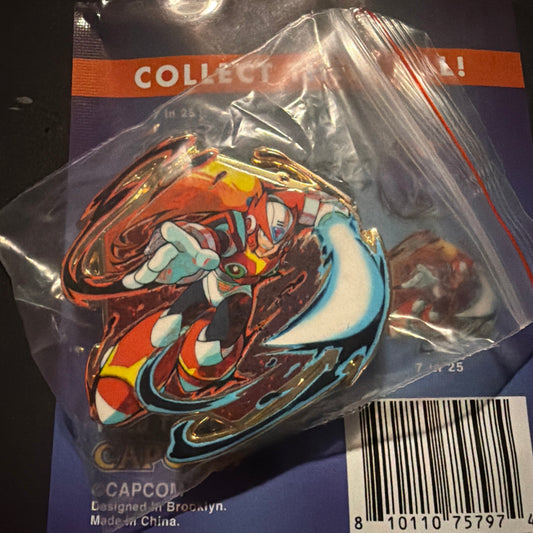 Mega Man Zero Enamel Pin Blind Bag Series Official Capcom Mystery Zen Monkey