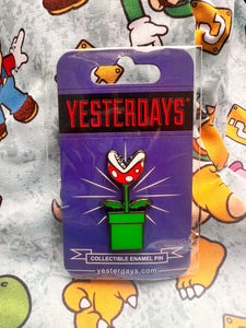 Yesterday's Sewer Plant Nintendo Enamel Pin