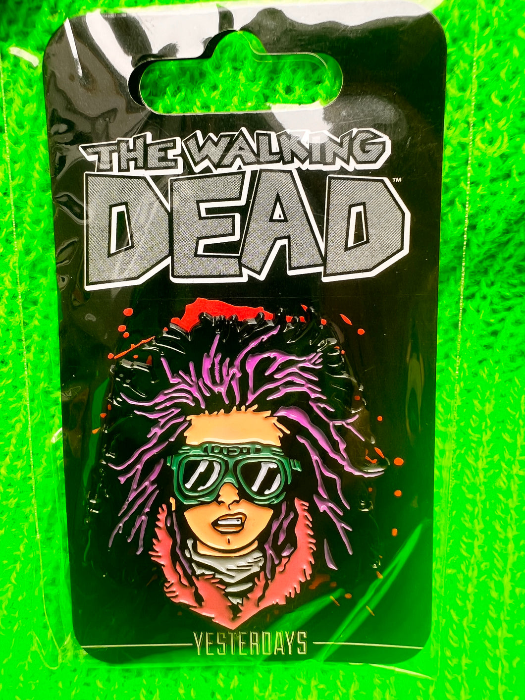 Yesterday's The Walking Dead Juanita SDCC 2018 Exclusive Enamel Pin