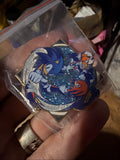 Sonic The Hedgehog Speed Stamp Premium Pin Series Zen Monkey Studios 2-Inch Pin