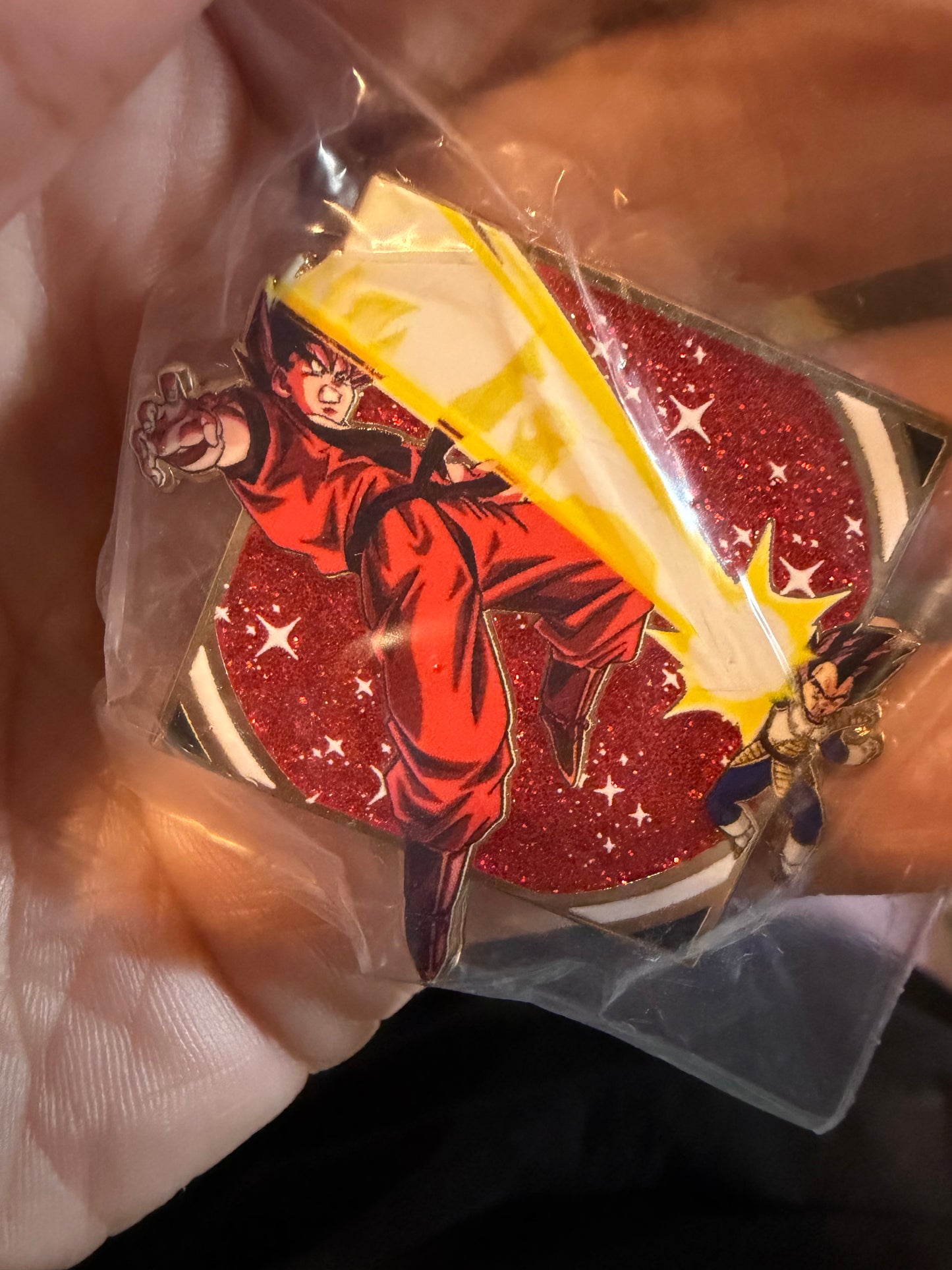 Dragon Ball Z Saiyan Saga Goku Vs Vegeta Enamel Pin DBZ Famous Moments Zen Monke