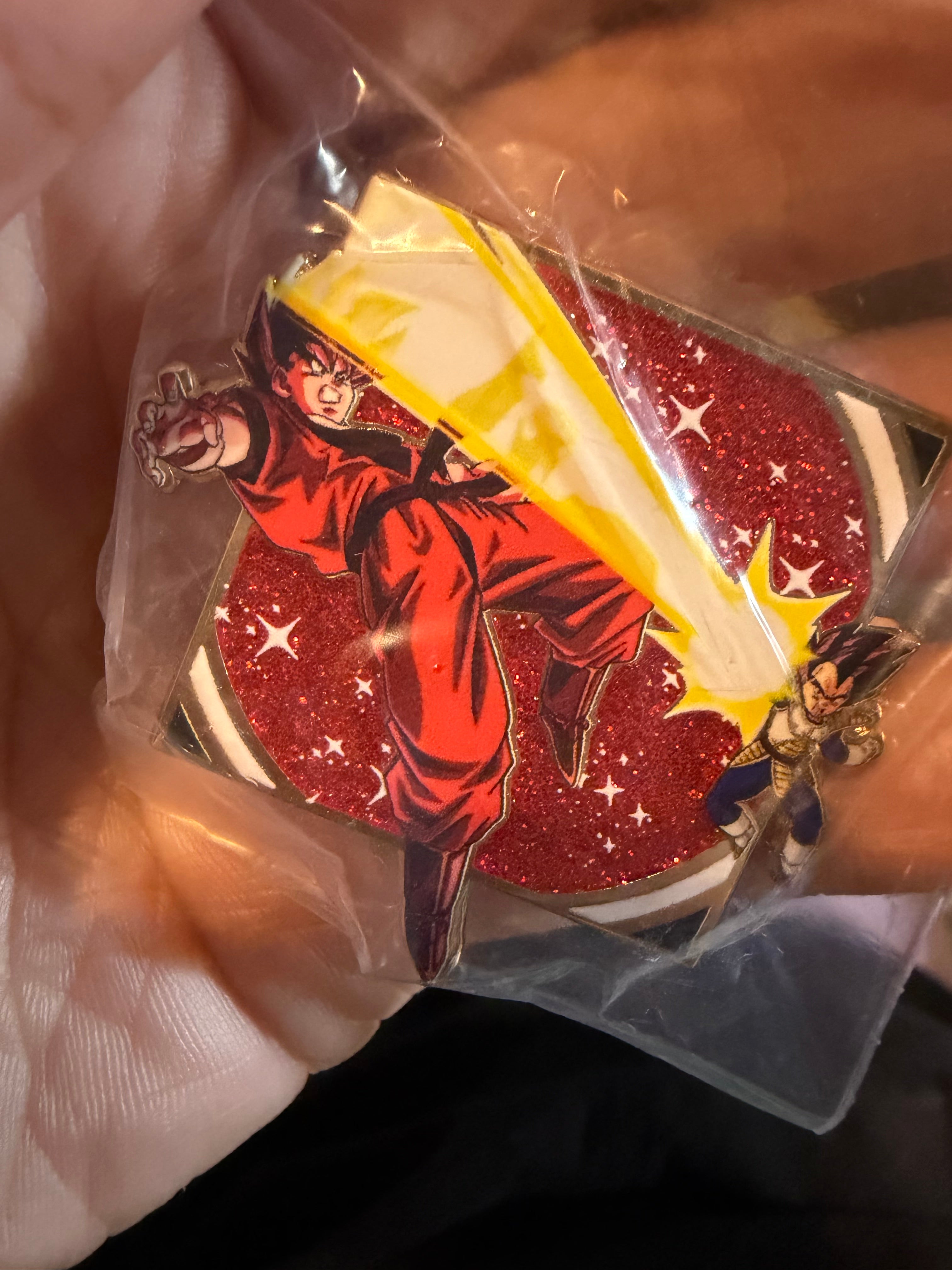 Dragon Ball Z Saiyan Saga Goku Vs Vegeta Enamel Pin DBZ Famous Moments Zen Monke