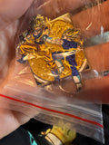 Dragon Ball Z Buu Saga Goku Vs Vegeta Enamel Pin DBZ Famous Moments Zen Monkey