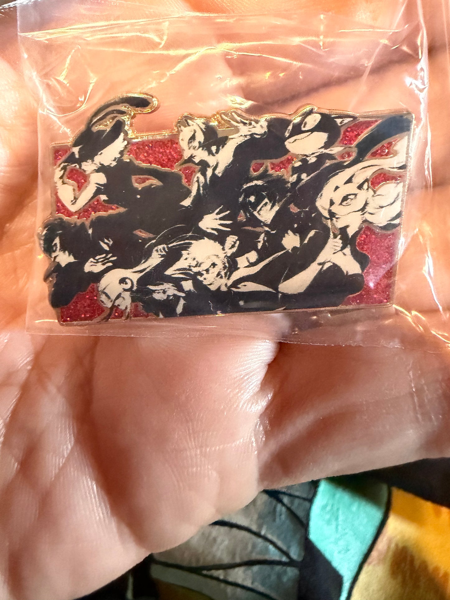 The Phantom Thieves Pt 2 Blind Pin Persona 5 Royal Joker Zen Monkey Black & Whit