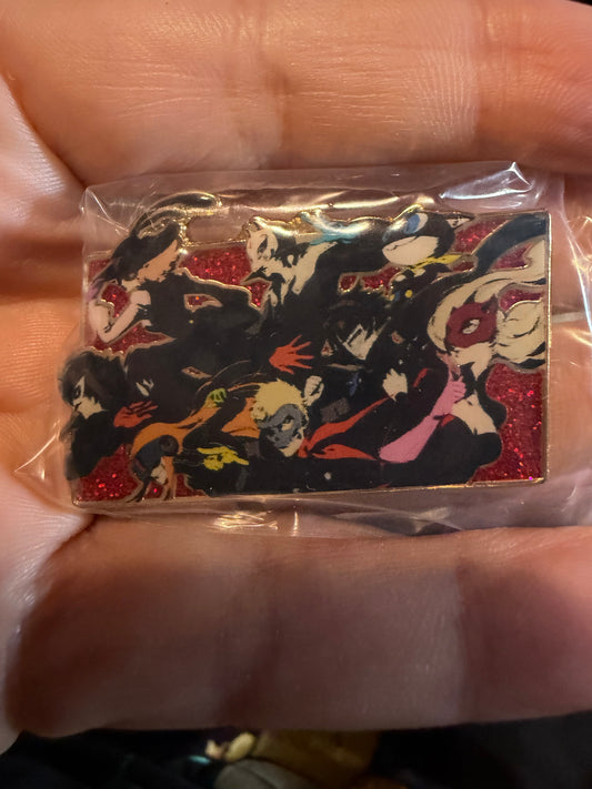 The Phantom Thieves Pt 2 Blind Pin Persona 5 Royal Joker Zen Monkey