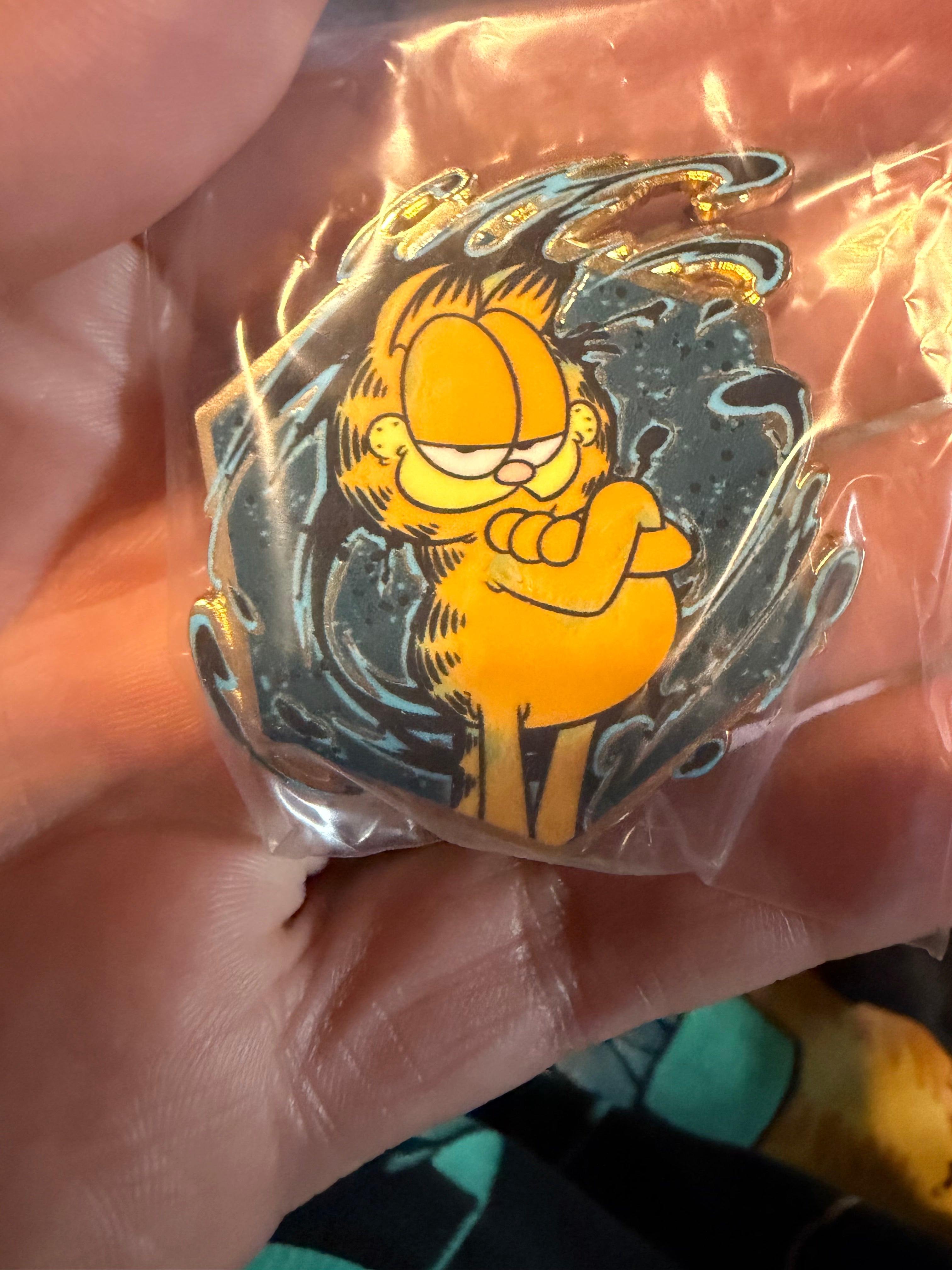 Garfield Enamel Pin Blind Bag Series Official Mystery Lapel Badge Figure