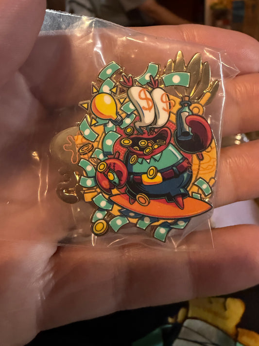 Spongebob Squarepants Krusty Porthole Mr Krabs Pin Blind Bag Zen Monkey