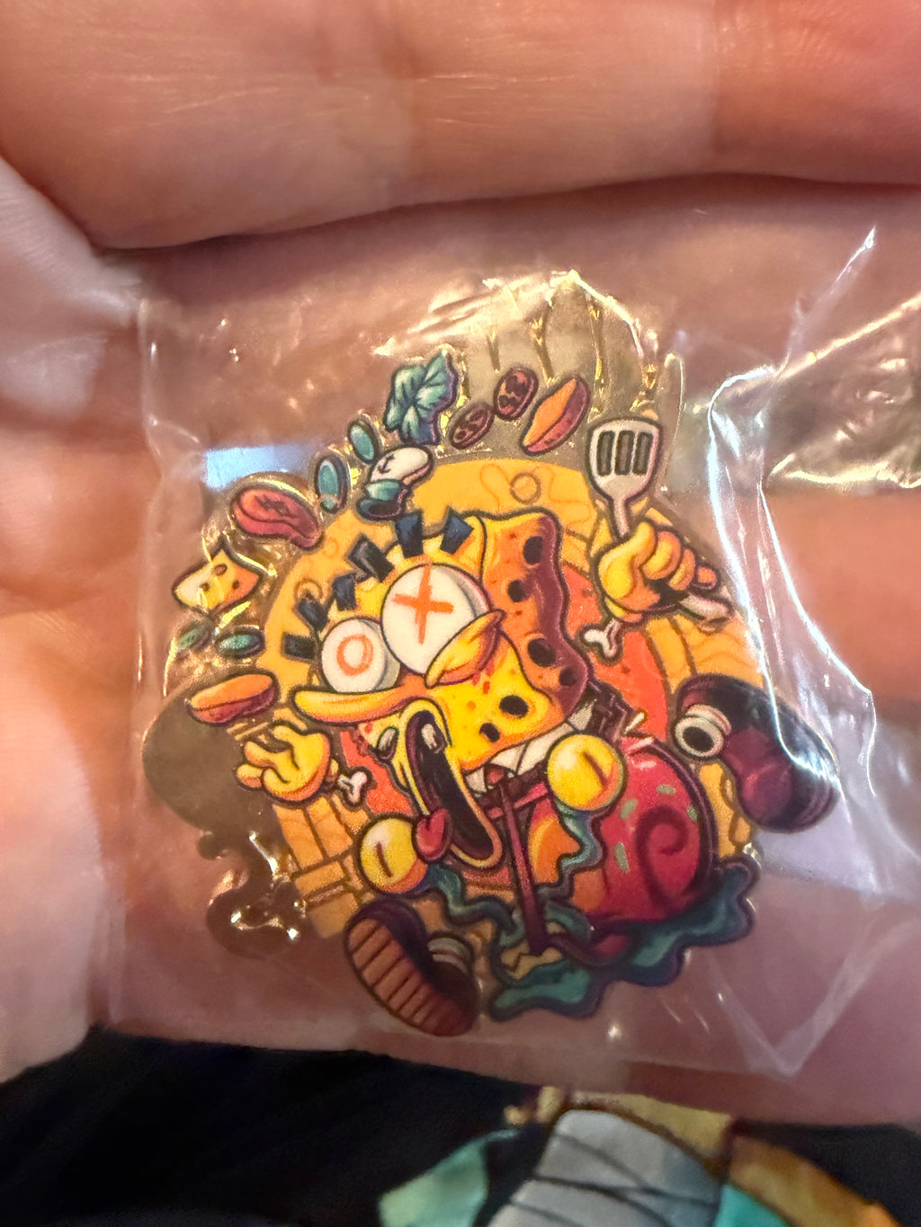 Spongebob Squarepants Krusty Porthole Enamel Pin Blind Bag Series Zen Monkey