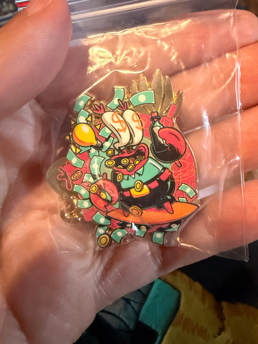 Spongebob Squarepants Krusty Porthole Mr Krabs Pin Blind Bag Zen Monkey