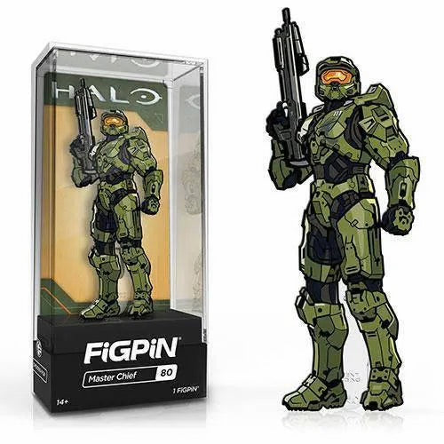 FiGPiN Master Chief #80 Pin Halo Limited Edition 3000