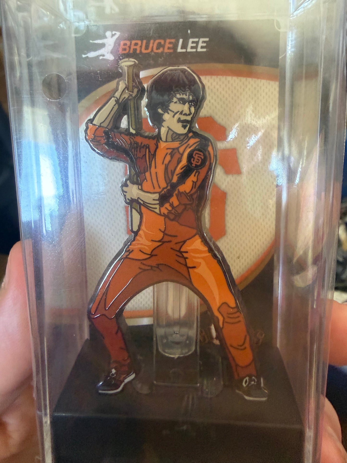 2021 FIGPIN Bruce Lee San Francisco Giants Exclusive #808 Pin Limited Edition 2000