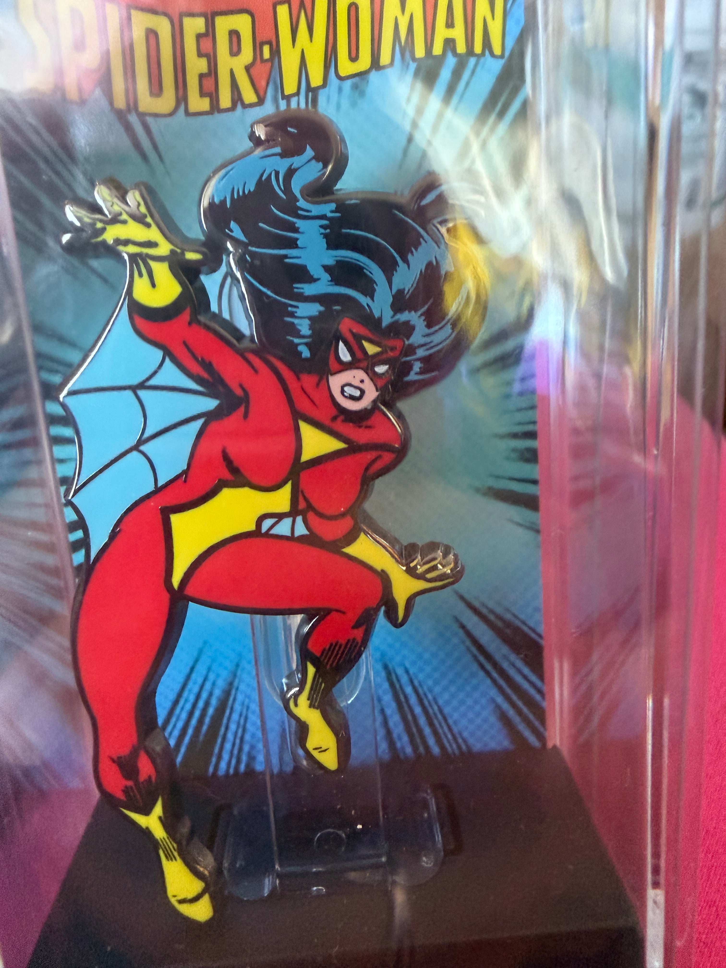 Marvel Spider-Woman FiGPiN Classic Enamel Pin Entertainment Earth Exclusive