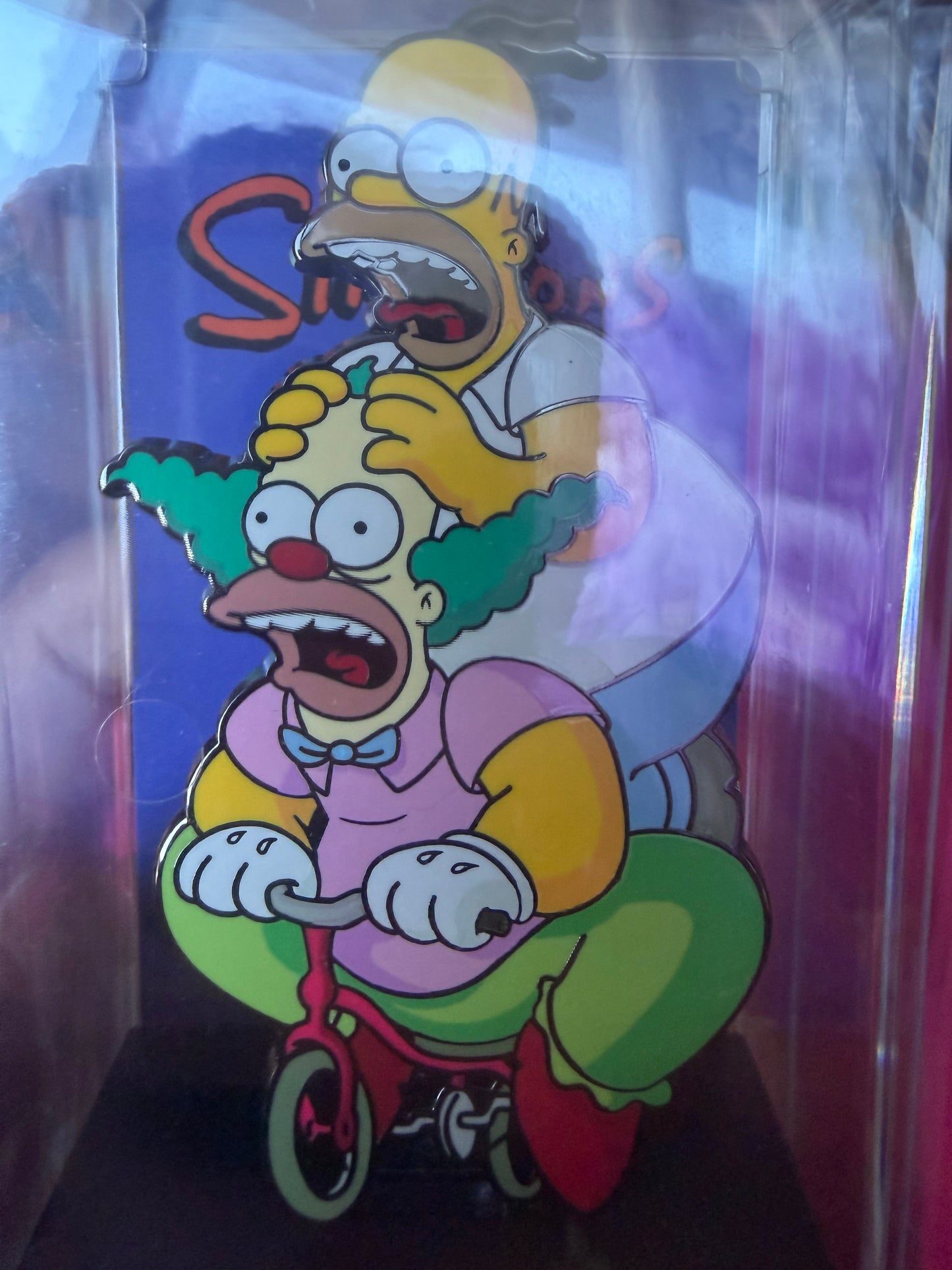 FiGPiN Simpsons Homer & Krusty # 875 Limited Edition 1500
