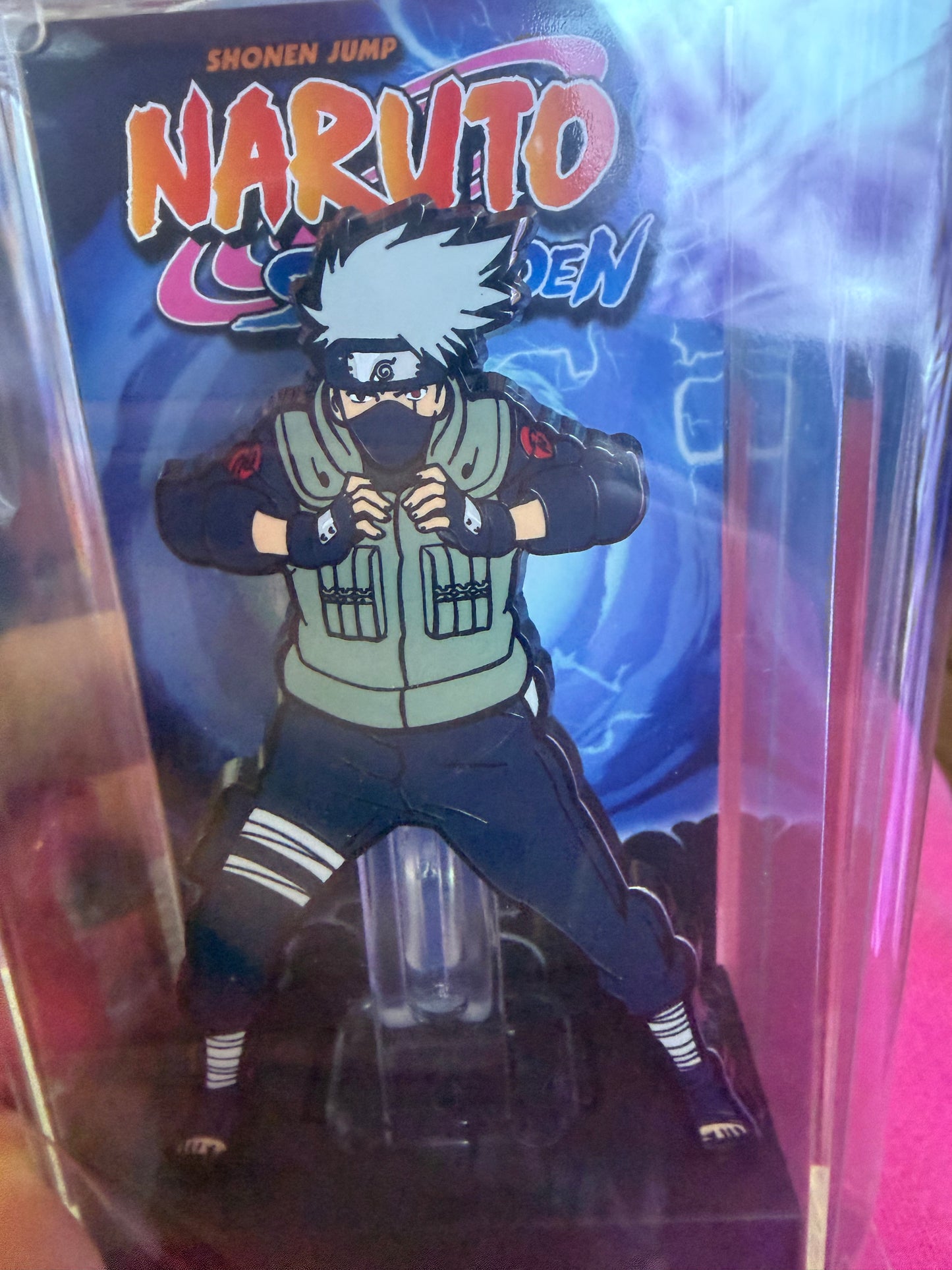 FiGPiN Kakashi #93 Naruto Metal Enamel Pin Figure Anime