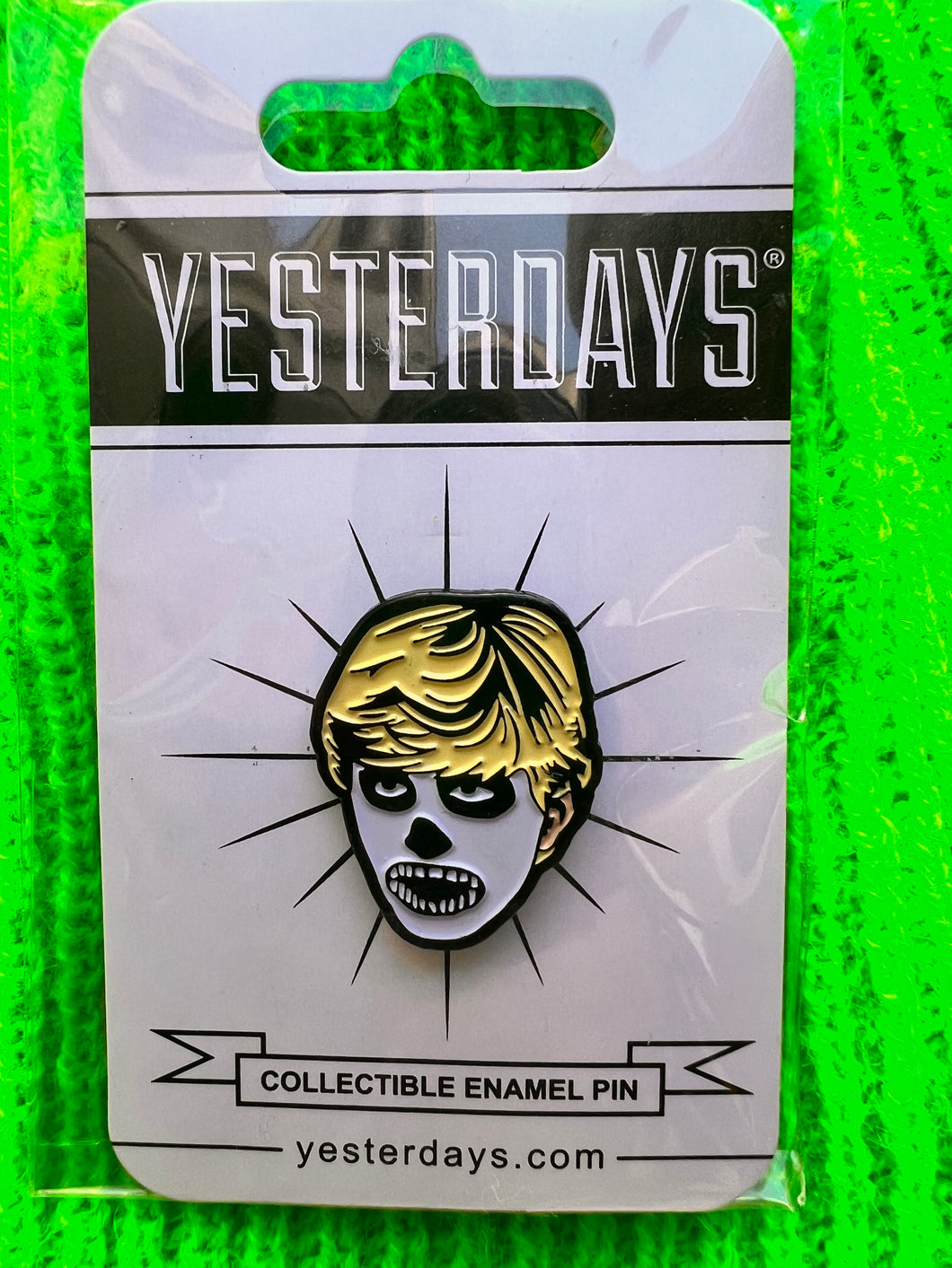 Yesterdays Johnny Misfits Soft Enamel Pin