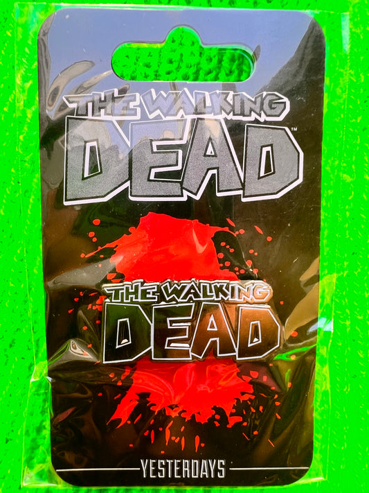 Yesterdays The Walking Dead Logo Soft Enamel Pin