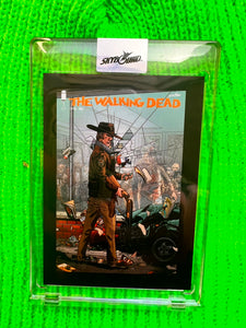 SDCC 2023 Yesterdays Exclusive THE WALKING DEAD 1 Slabs Collectible Card Black