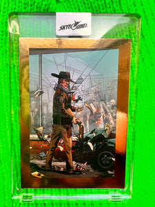 SDCC 2023 Yesterdays Exclusive THE WALKING DEAD Slabs Collectible Card Gold