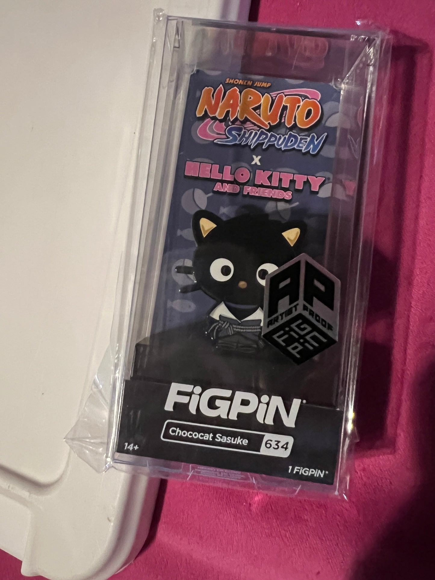 Ap Artist Proof Sanrio Chococat Sasuke Naruto FiGPiN Hello Kitty #634)