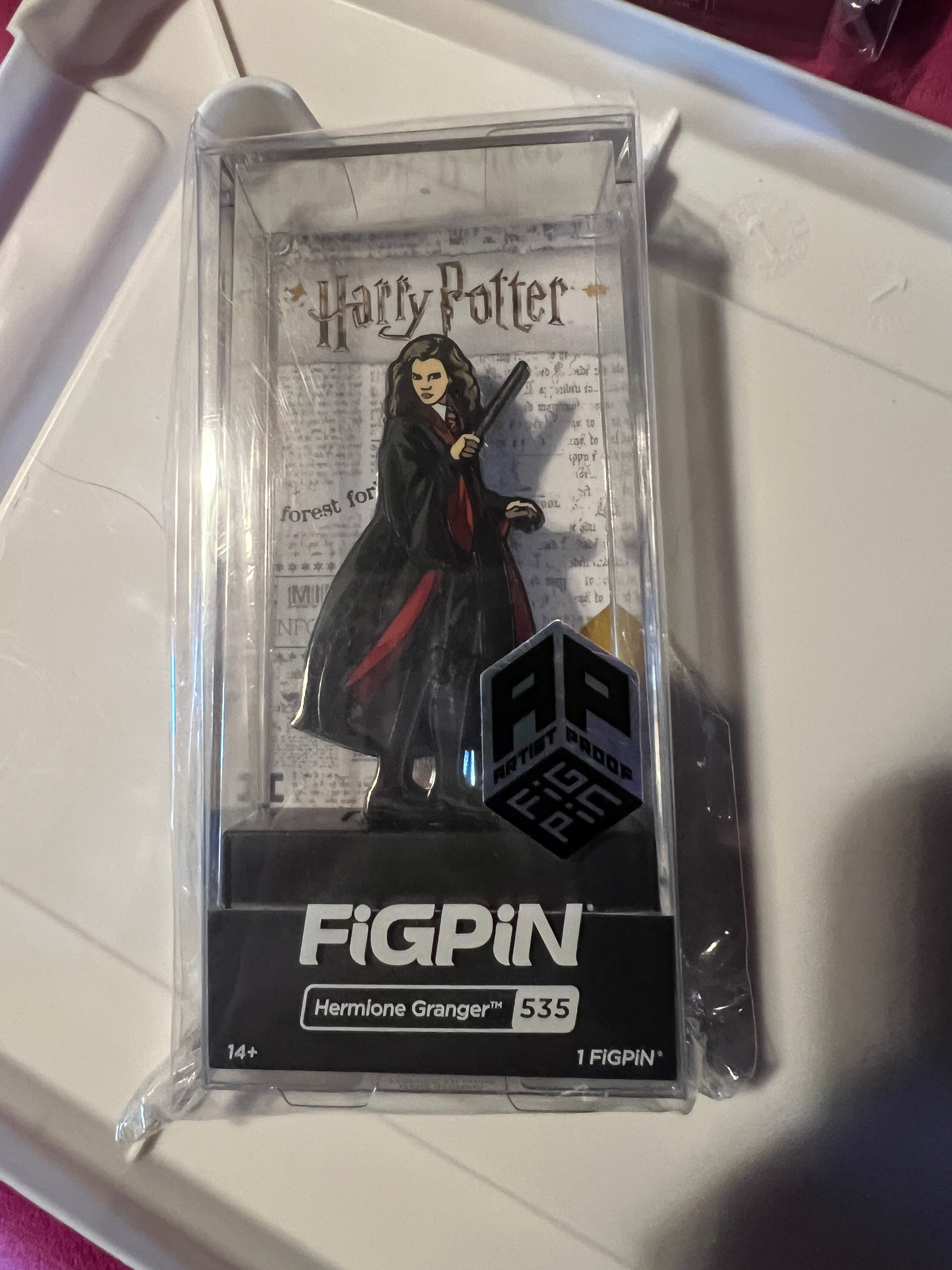 Ap Artist Proof FiGPiN Harry Potter Hermione Granger #535