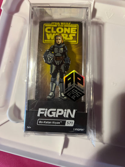 Ap Artist Proof Star Wars the Clone Wars FIGPIN Bo-Katan Kryze #571 Limited