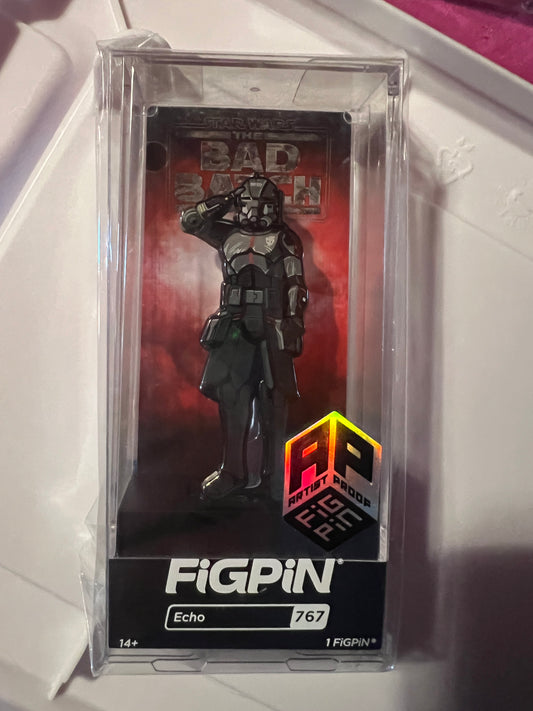 FiGPiN Echo #767 AP ARTIST PROOF Star Wars Bad Batch Metal Pin