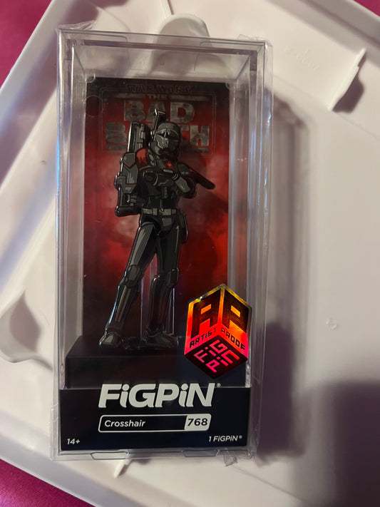FiGPiN Crosshair #768 AP ARTIST PROOF Star Wars Bad Batch Metal Pin