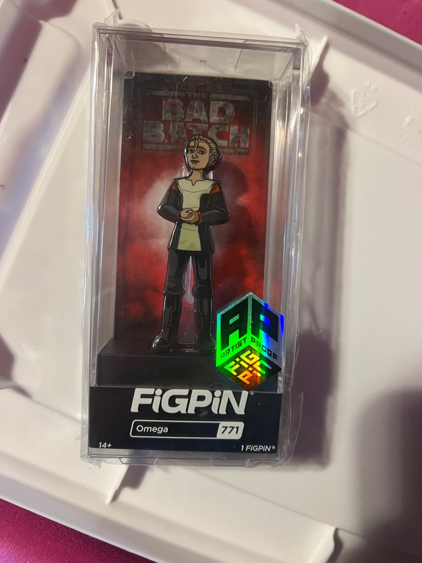 FiGPiN Omega #771 AP ARTIST PROOF Star Wars Bad Batch Metal Pin