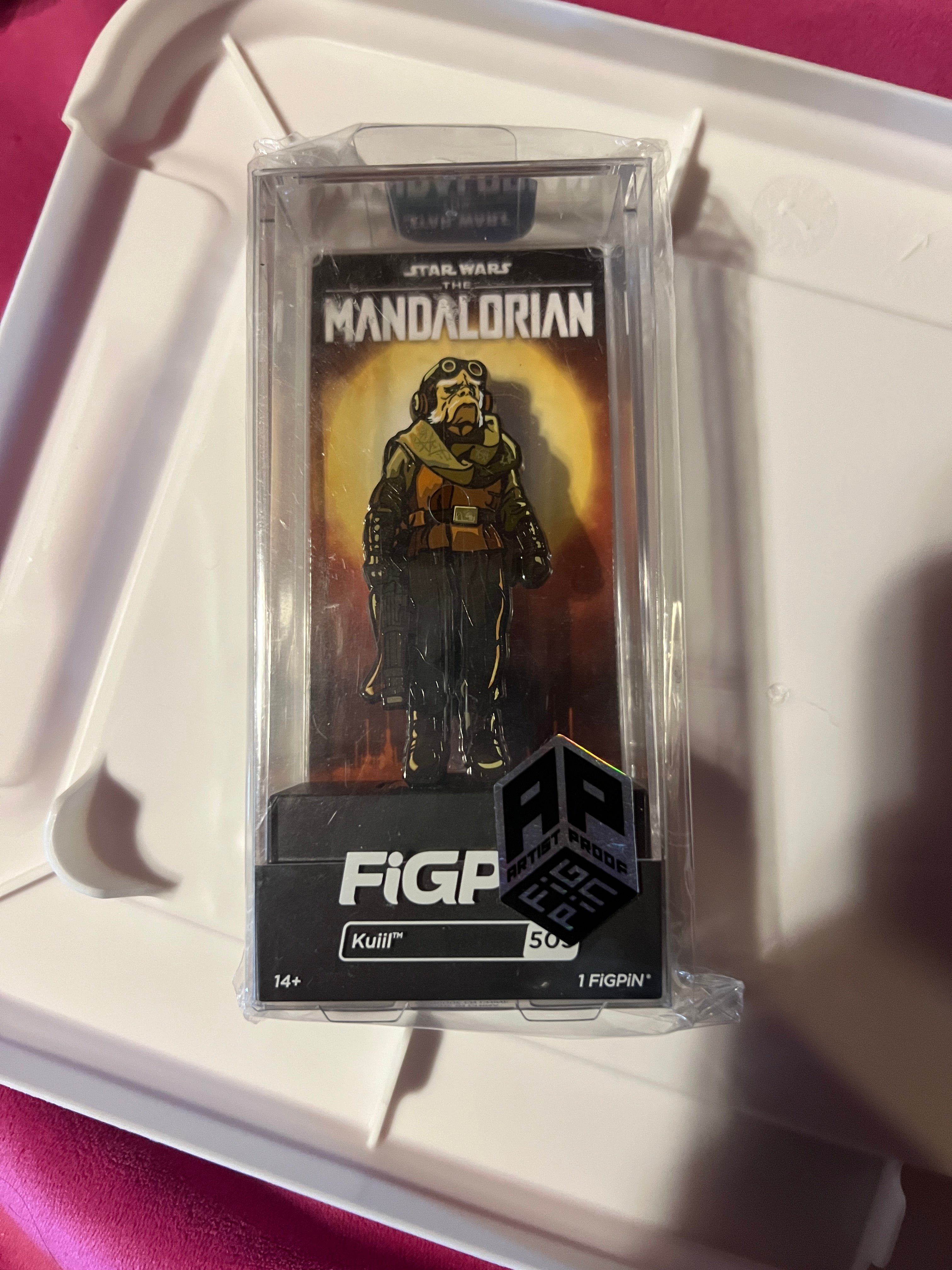 Ap Artist Proof FiGPiN Star Wars The Mandalorian Kuiil #505