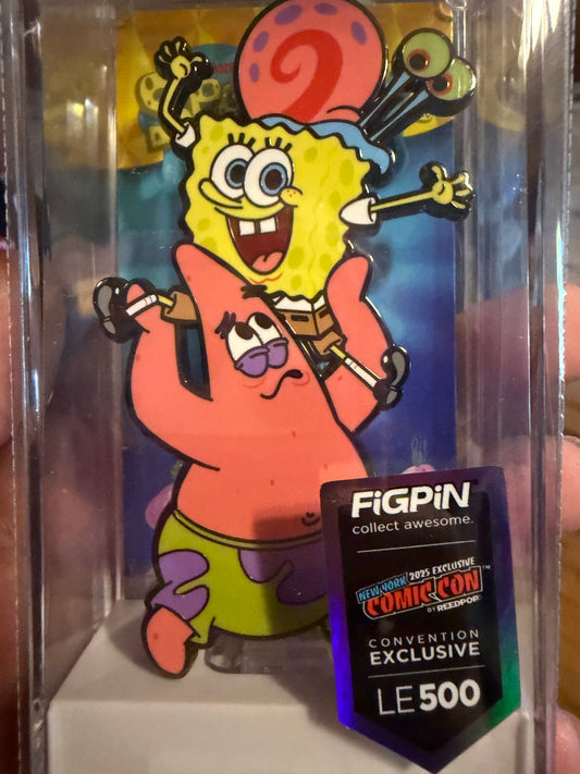 FiGPiN Spongebob Squarepants #2118 NYCC 2025 Exclusive LE 500