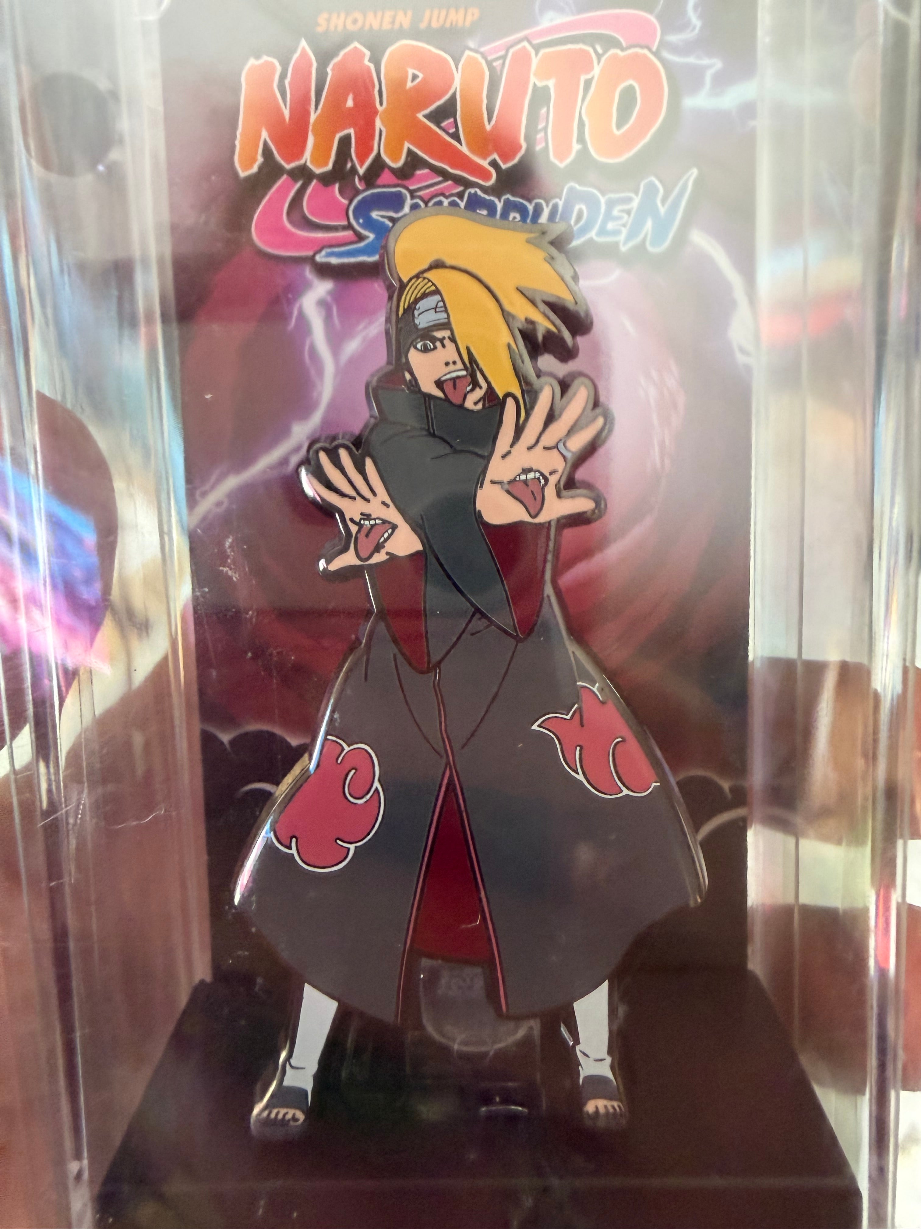 New! FiGPiN Naruto Shippuden Deidara #745 Exclusive in Case