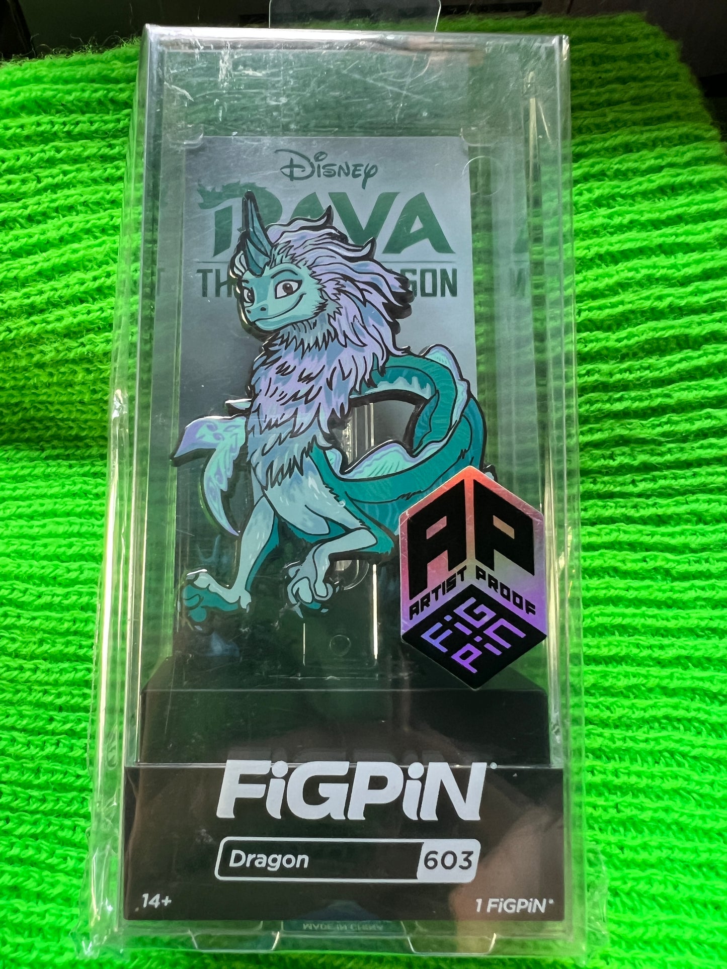 Figpin Disney Raya & The Last Dragon Enamel Pin #603 Artist Proof