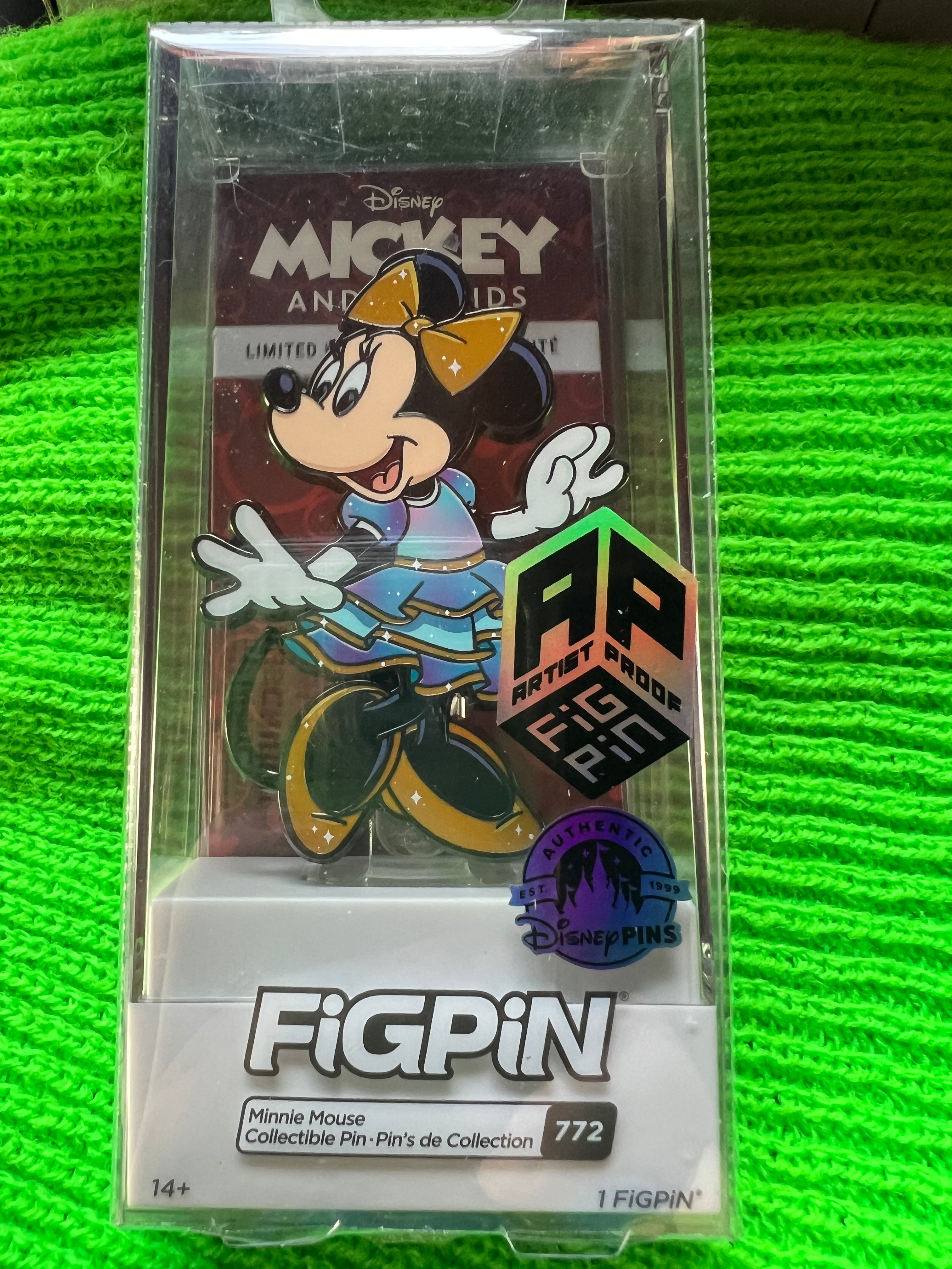 Ap Artist Proof FiGPiN Disney Parks - Minnie Mouse WDW 50th #772