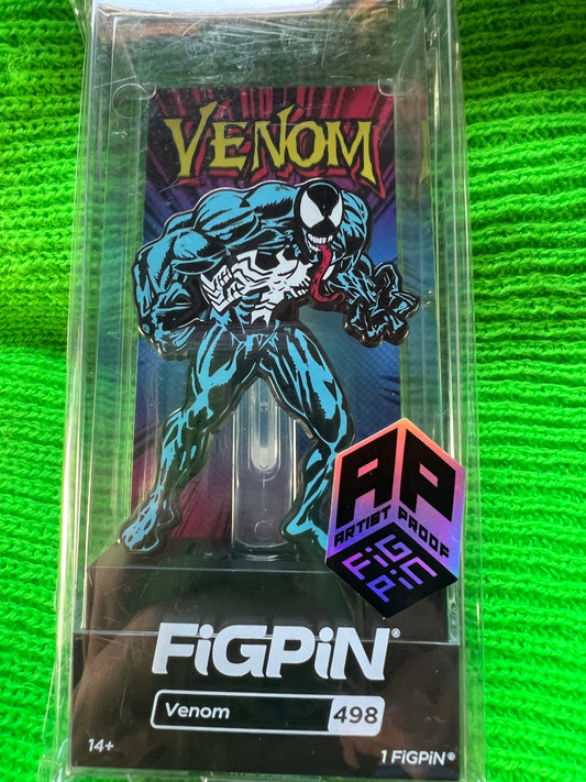 FiGPiN AP Artist Proof  Venom (498)  Marvel Pin
